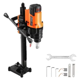 Carotteuse à Diamant Diamètre de Perçage 20-200 mm — Perceuse au Diamant avec Support 3000 W — pour Béton