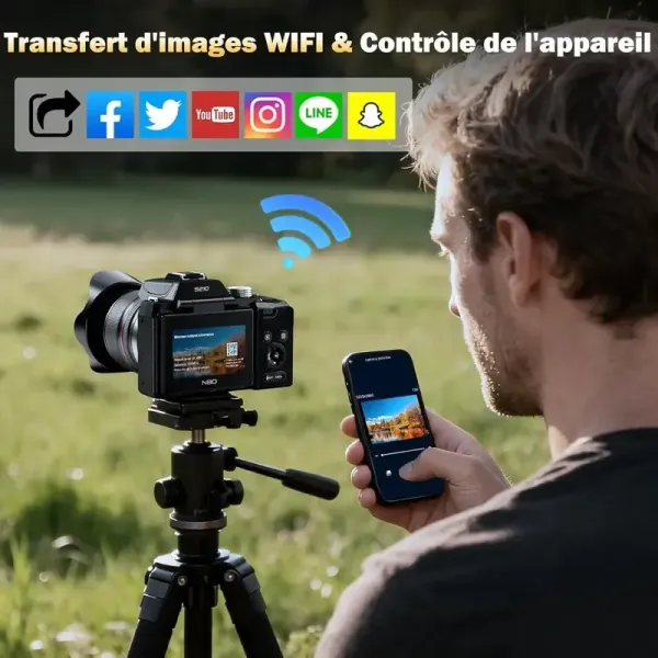 transfert d'image wifi