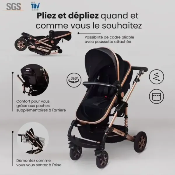 pliage poussette florida gagadumi