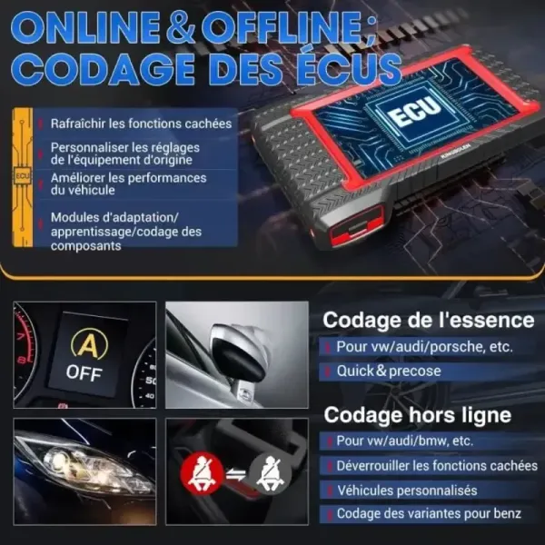 codage des écus kingbolen k7