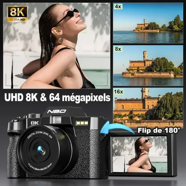 uhd 8k et 64megapixels