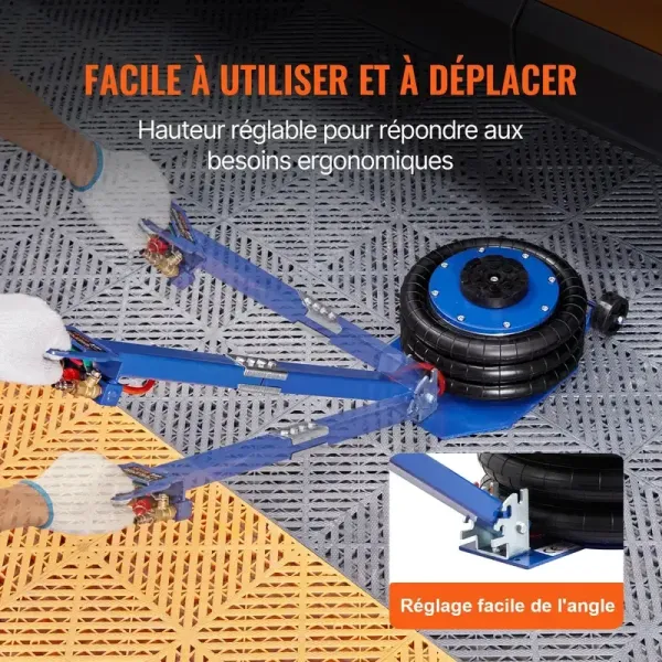 hauteur réglable pour répondre aux besoins ergonomiques