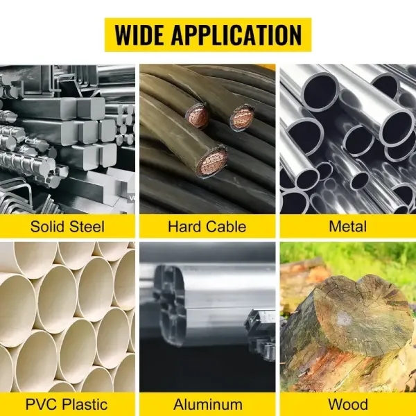 différentes applications scie à ruban