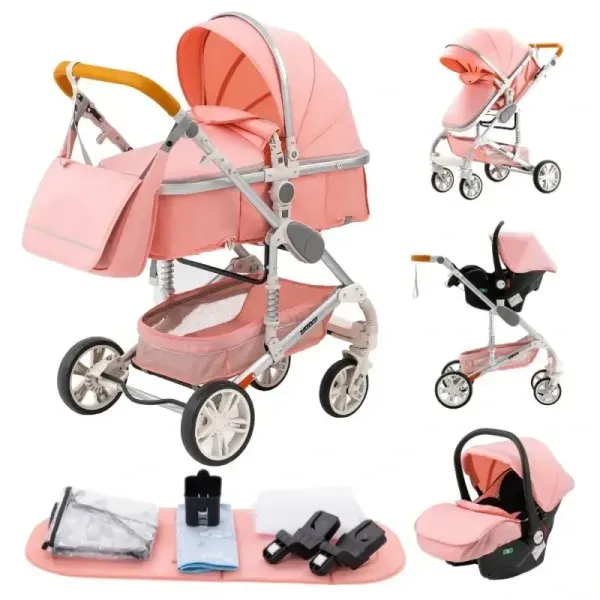 poussette h739 rose