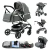 poussette h739 gris