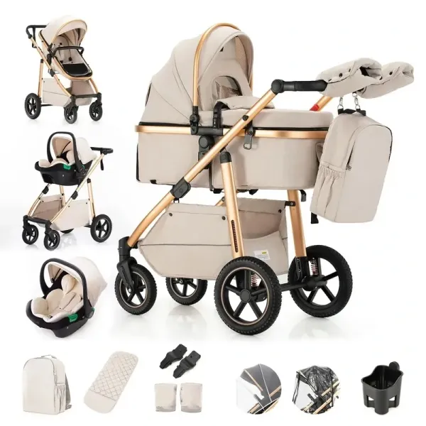 poussette 516C-WHITEGOLD