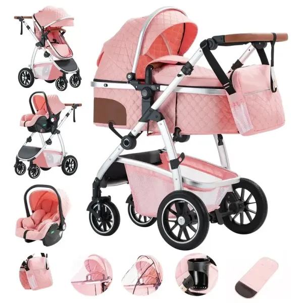 poussette sk20 rose