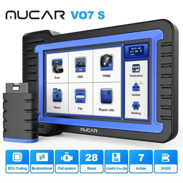 valise diagnostic mucar vo7s