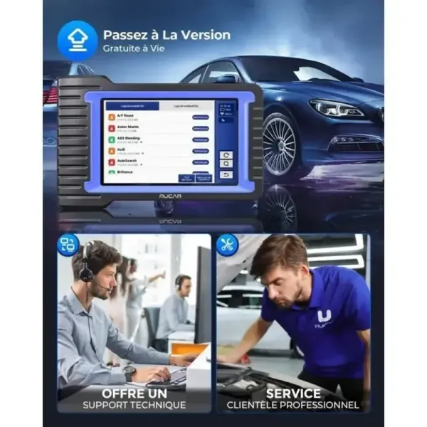 support technique valise diagnostic mucar vo7