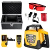 Kit Niveau Laser Rotatif Autonivelant 360° — Portée 300 m — Étanchéité IP54