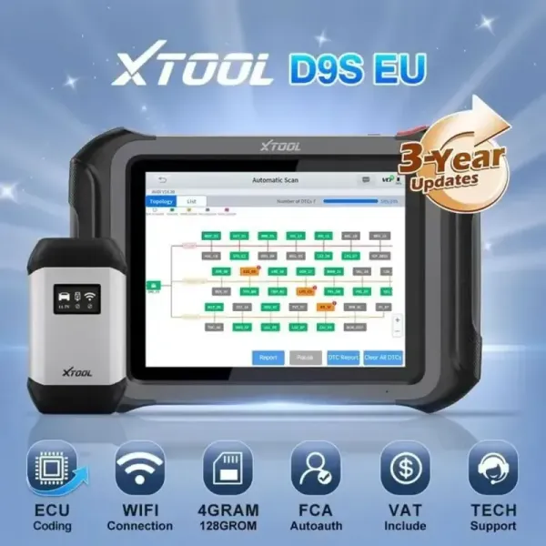 valise diagnostic XTOOL D9S