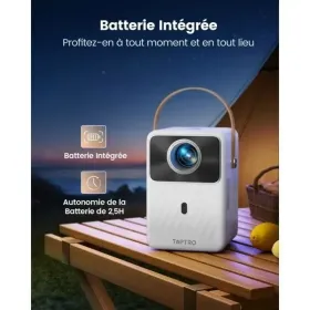 batterie intégrée vidéoprojecteur toptro B1