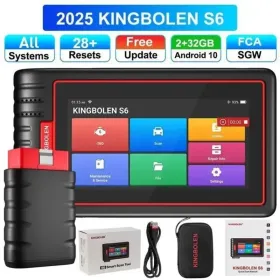 différents éléments valise diagnostic kingbolen S6