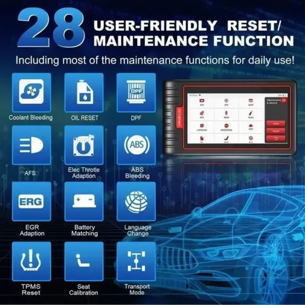 + de 28 services valise diagnostic kingbolen S6