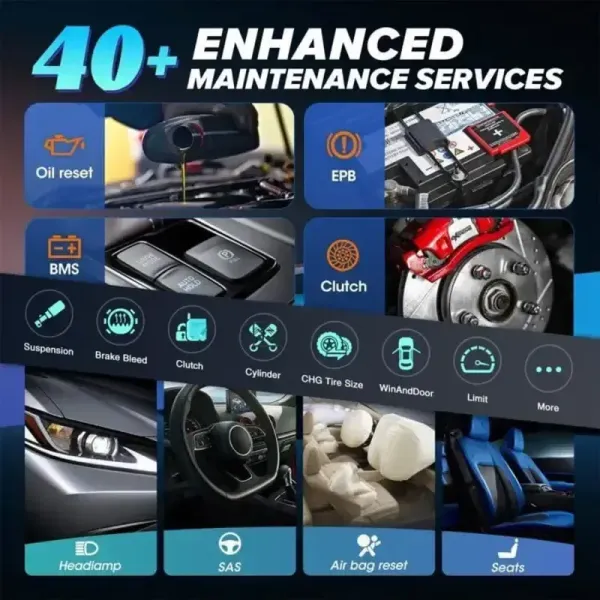 + de 40 services de maintenance valise diagnostic AUTEL MaxiIM IM508S