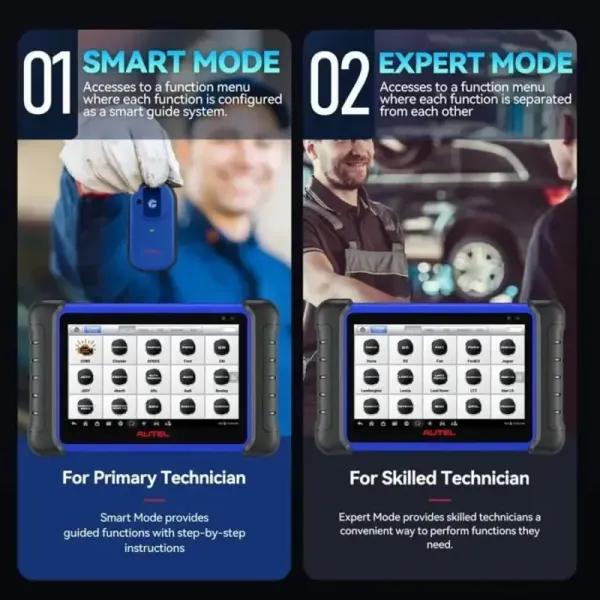 smart mode et expert mode valise diagnostic AUTEL MaxiIM IM508S