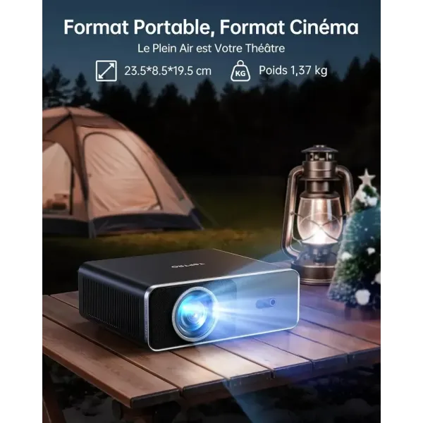 format portable format cinéma TOPTRO A1