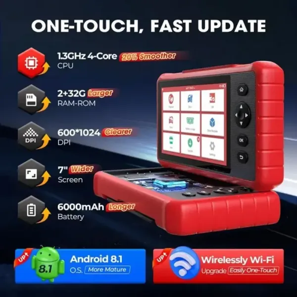 mise à jour rapide en une touche LAUNCH X431 CRP919X Lite