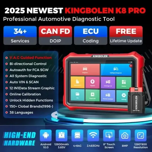 nouveau modèle kingbolen k8 pro
