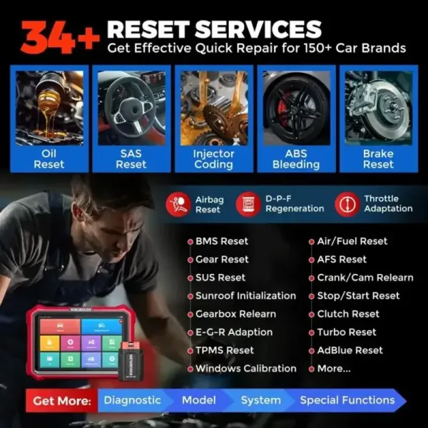 + de 34 services kingbolen k8 pro