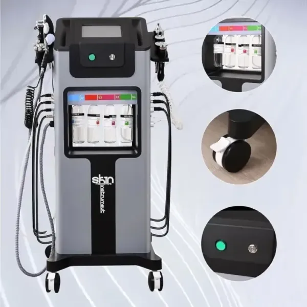 principales caractéristiques de la Machine Hydro-Dermabrasion