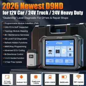 valise diagnostic XTOOL D9HD nouveau modèle 2026