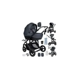 Chariots bébé Poussette légère Poussette bébé 3 en 1 Coussin bébé Arti