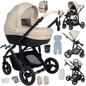 Chariots bébé Poussette légère Poussette bébé 3 en 1 Coussin bébé Arti