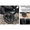 poussette 3 en 1 v7 structure des roues