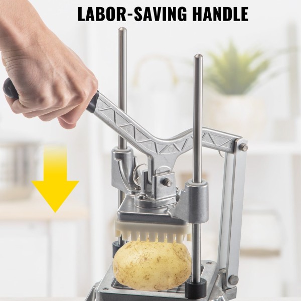 Hachoir à Légumes Professionnel 4 Lames en Acier Inoxydable