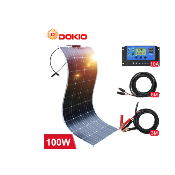 kit panneau photovoltaique 100w