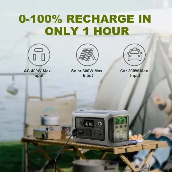 recharge r600 en moins de 1H