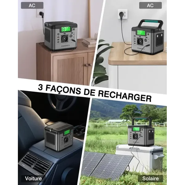 3 façons de recharger le s500