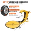 Antivol auto universel sabot antivol de roue 16-38 cm Bloque-Roue en Acier Q235 ventouse de 30 cm 2 Clés blocage de
