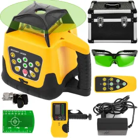 Niveau Laser Autonivelant Balayage Rotative à 360° Laser Ligne Verticale Horizontale Module Laser — modèle W001V2