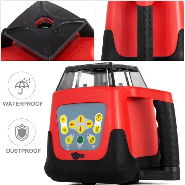 Niveau Laser Autonivelant Balayage Rotative à 360 Degrés Laser Ligne Verticale Horizontale Module — modèle 000001V2