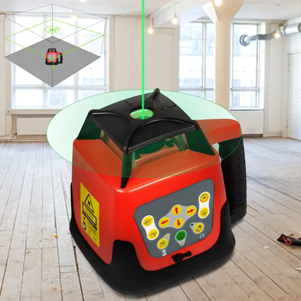 Niveau Laser Autonivelant Balayage Rotative à 360 Degrés Laser Ligne Verticale Horizontale Module — modèle 000001V2